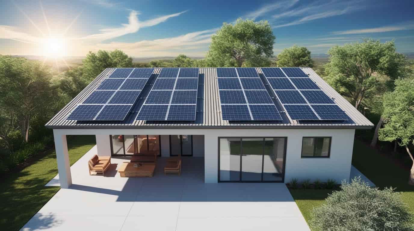 ¿Cuántas placas solares necesito para una casa de 150m2?