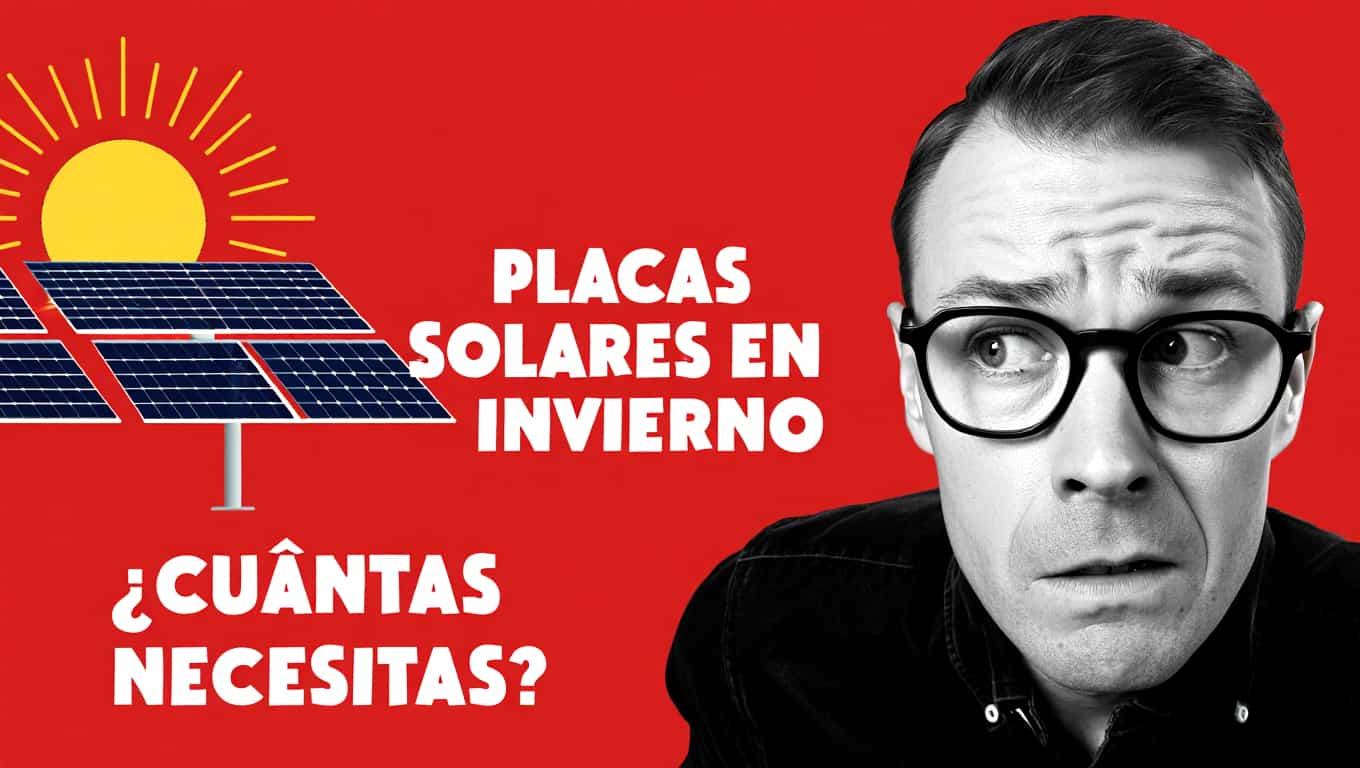Placas solares en invierno: ¿cuántas necesitas para mantener 4000W diarios?