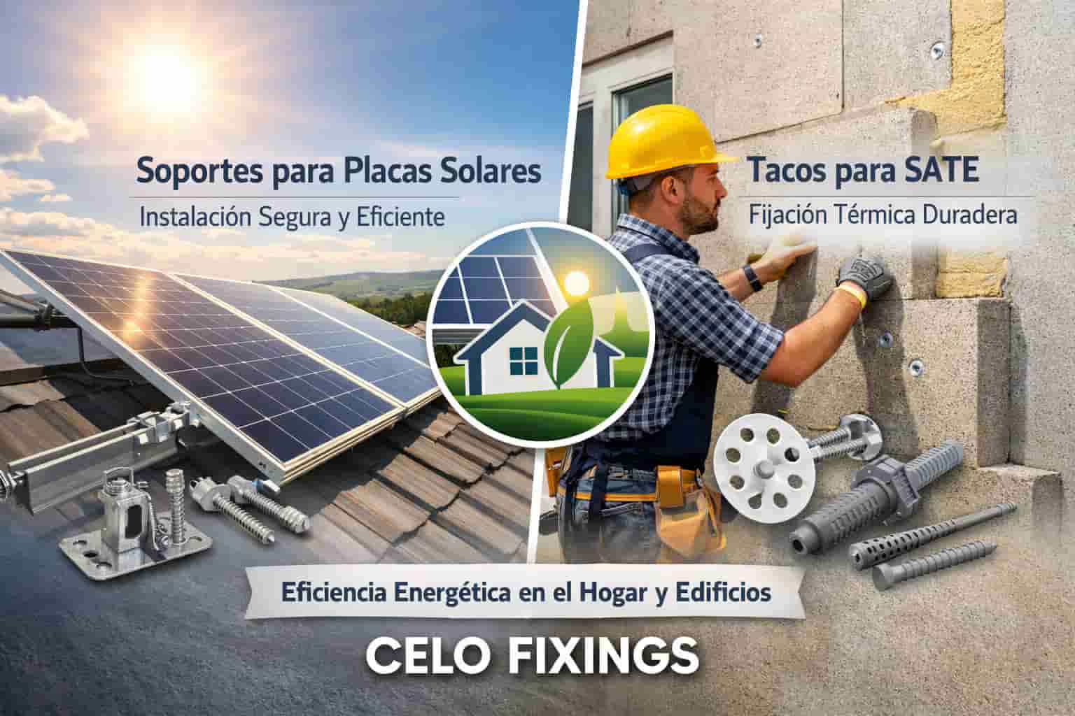 Eficiencia energética en el hogar y edificios: CELO FIXINGS